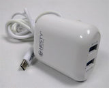 Dual USB Port Wall Charger