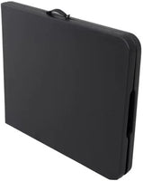 Heavy-Duty Black Folding Table