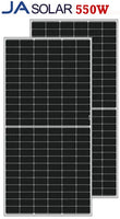 Solarix JA 550W Mono Crystalline Half Cell Solar Panel