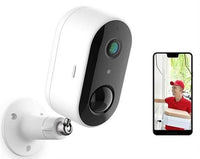 Wireless Outdoor Security Camera With Soalr Panel