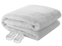 Electric Blanket Double Fullfit Pure Pleasure Sherpa Fleece