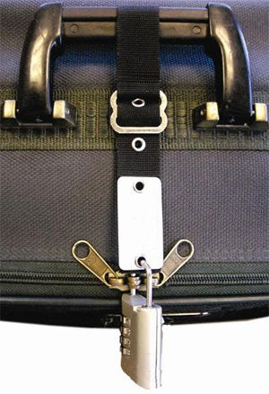 Anti-Theft Luggage Zipper Strap