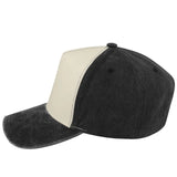 Cap 5 Panel Pigment Washed