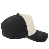 Cap 5 Panel Pigment Washed