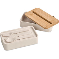 Okiyo Ruka Wheat Straw Lunch Box & Phone Stand