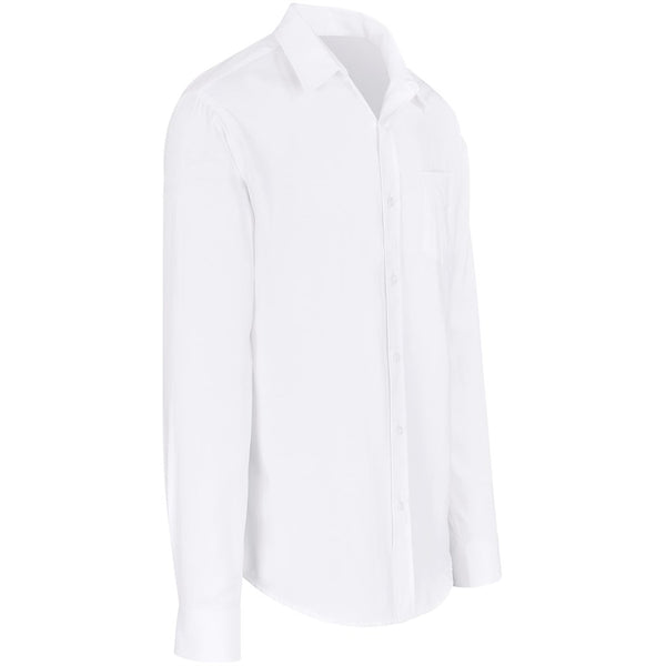 Mens Long Sleeve USB Oxford Shirt