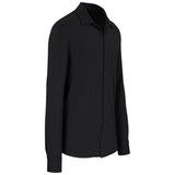 Mens AV Milano Long Sleeve Knitted Shirt 95% Cotton