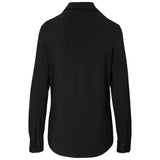 Ladies AV Milano Long Sleeve Knitted Shirt 95% Cotton