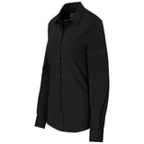 Ladies AV Milano Long Sleeve Knitted Shirt 95% Cotton