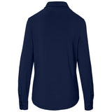 Ladies AV Milano Long Sleeve Knitted Shirt 95% Cotton