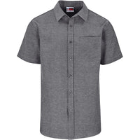 Mens Short Sleeve USB Oxford Shirt