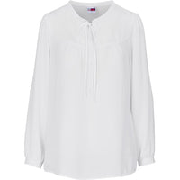 Ladies Long Sleeve USB Mandarin Collar Blouse