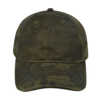 Washed Oil Skin 6 Panel Cap