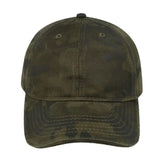 Washed Oil Skin 6 Panel Cap