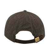 Waxed Oilskin 6 Panel Cap Two-Tone