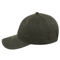 Dual Tone Oil Skin 6 Panel Cap