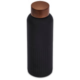 Food-Grade Stainless Steel & Acacia Wood 750ml Water Bottle
