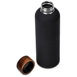 Food-Grade Stainless Steel & Acacia Wood 750ml Water Bottle