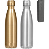 Serendipio Classic Stainless Steel Vacuum Water Bottle - 500ml