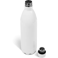 Serendipio Atlantis Stainless Steel Vacuum Water Bottle 1 Litre - Solid White