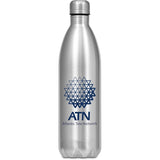 Serendipio Atlantis Stainless Steel Vacuum Water Bottle 1 Litre - Silver