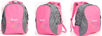 Macaroni Ateneo Universal Student Backpack Pink and Grey