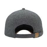 Chambray/Suede 6 Panel Cap