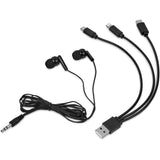 Nova Earbuds & Tri-Cable Set