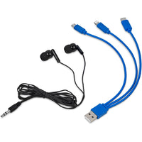 Nova Earbuds & Tri-Cable Set