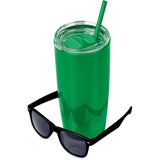 Verdant Double Wall Cup & Sunglasses Set