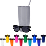 Verdant Double Wall Cup & Sunglasses Set