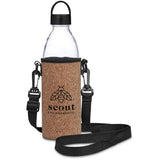 Kooshty Kork Hands-Free Glass Water Bottle 850ml