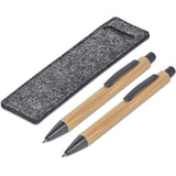 Okiyo Aura Bamboo Ball Pen & Pencil Set