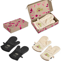 Serendipio Tanoreen Oven Glove Pair In Gift Box
