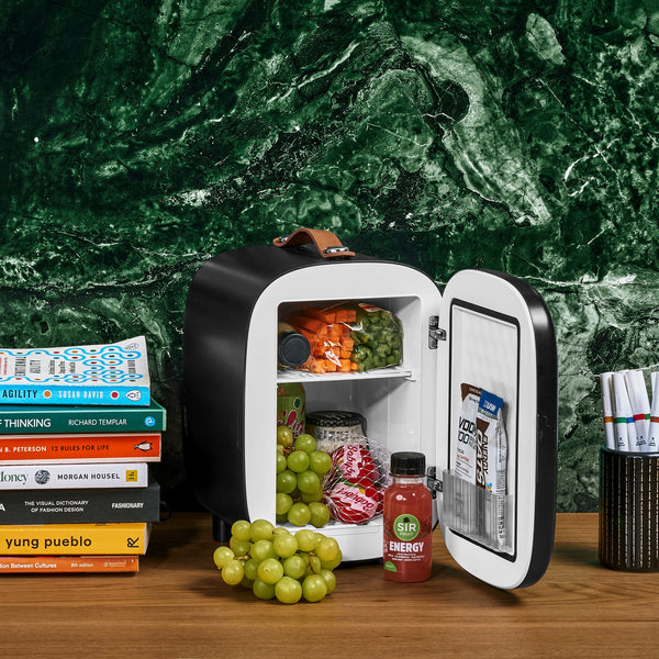 Nostalgia Breeze Compact Mini Fridge