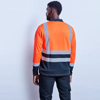 Reflective Hi-Viz Site Golf Shirt