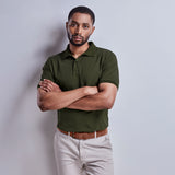 Mens Meridian 97% Cotton Piqué knit Golf Shirt