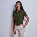 Ladies Meridian 97% Cotton Piqué knit Golf Shirt