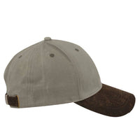 Waxed Oilskin 6 Panel Cap Two-Tone