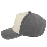 Cap 5 Panel Pigment Washed