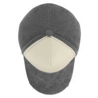 Cap 5 Panel Pigment Washed