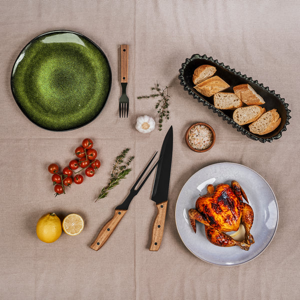 Andy Cartwright Fork & Knife Carving Set