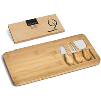 Okiyo Chizu Bamboo Cheese Board Set