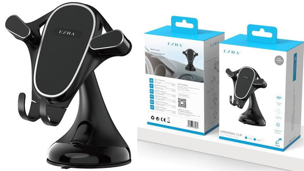 Ezra Universal Mobile Phone Holder With Suction Cup