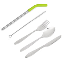 Kooshty Safari Cutlery & Straw Set