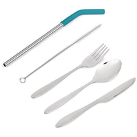 Kooshty Safari Cutlery & Straw Set