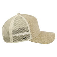 5 Panel Corduroy Trucker Cap