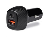 Alex Varga Lagarna Qc 3.0 & Pd 20W Car Charger Black