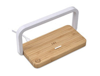 Okiyo Yoru Bamboo Wireless Charger & Night Light