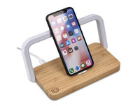 Okiyo Yoru Bamboo Wireless Charger & Night Light